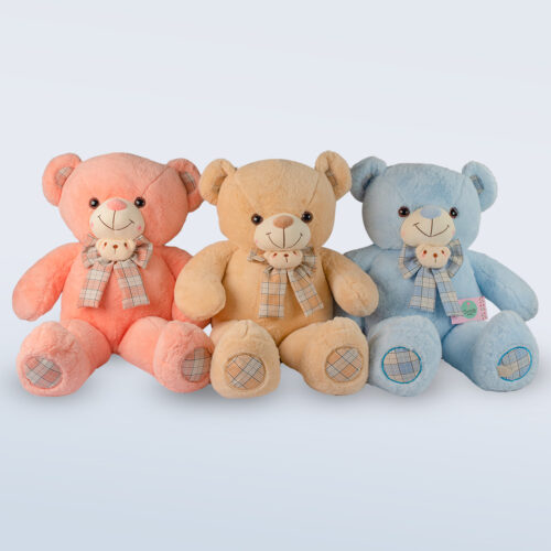 Peluche Grande con corbata rayas